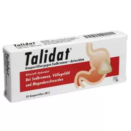 TALIDAT Pastylki do żucia przeciw zgadze, 20 szt
