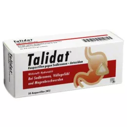 TALIDAT Pastylki do żucia przeciw zgadze, 50 szt
