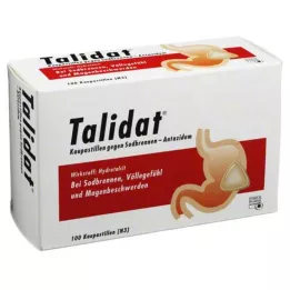 TALIDAT Pastylki do żucia przeciw zgadze, 100 szt