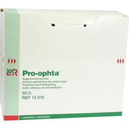 PRO-OPHTA Kompresy perforowane niesterylne, 50 szt