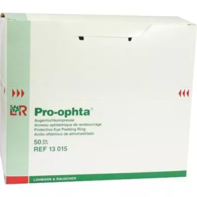 PRO-OPHTA Kompresy perforowane niesterylne, 50 szt