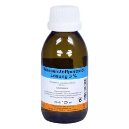 WASSERSTOFFPEROXID Roztwór 3% Ph.Eur., 125 ml