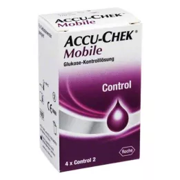 ACCU-CHEK Mobilny roztwór kontrolny 4 jednorazowe aplikatory, 1X4 szt