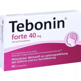 TEBONIN tabletki powlekane forte 40 mg, 60 szt