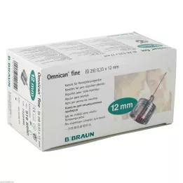OMNICAN cienka kaniula 0,33x12 mm, 100 szt