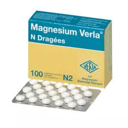 MAGNESIUM VERLA Tabletki powlekane N, 10X100 St