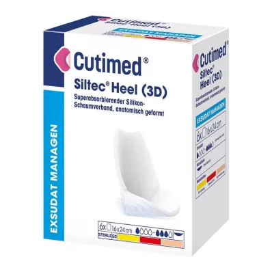 Kompresy Cutimed Siltec Heel 3D 16x24 cm, 6 szt
