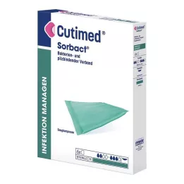 CUTIMED Sorbact kompresy chłonne 10x10 cm, 6 szt