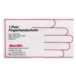 HANDSCHUHE Bawełna, rozmiar 10, 2 szt
