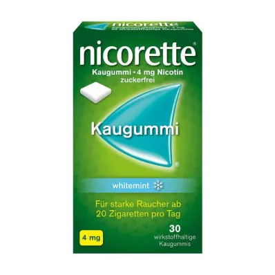 guma do żucia nicorette Whitemint, 4 mg nikotyny, 30 szt guma do żucia nicorette Whitemint, 4 mg nikotyny, 30 szt