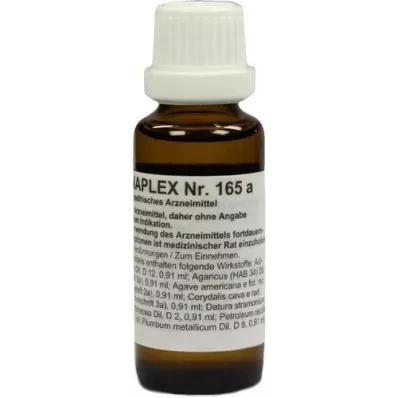 REGENAPLEX Nr 165 a krople, 30 ml