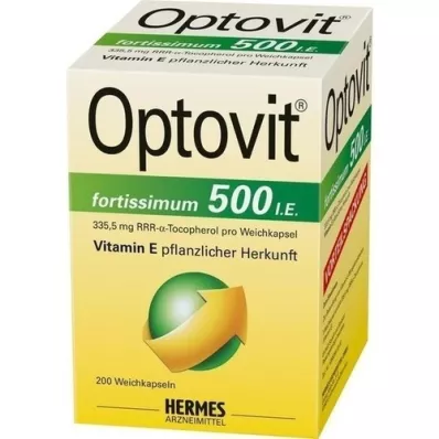 OPTOVIT fortissimum 500 kapsułek, 200 szt