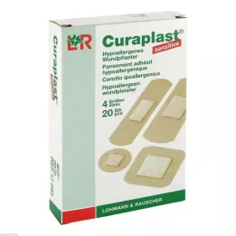 CURAPLAST Paski czułe różne, 20 szt
