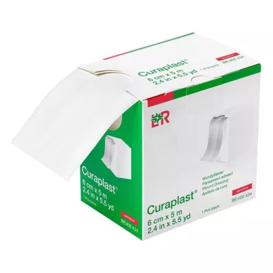 Curaplast szybki opatrunek na rany wrażliwy 5mx6cm, 1 szt Curaplast szybki opatrunek na rany wrażliwy 5mx6cm, 1 szt