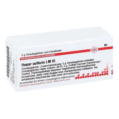 Globulki Lm Hepar Sulfuris III (5 g) Globulki Lm Hepar Sulfuris III (5 g)