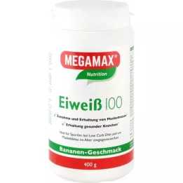 EIWEISS 100 Banana Megamax w proszku, 400 g