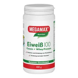 EIWEISS 100 Banana Megamax w proszku, 400 g