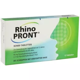 RHINOPRONT Tabletki Combi, 12 szt