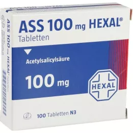 ASS 100 HEXAL tabletek, 100 szt