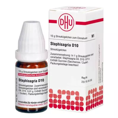 Globulki Staphisagria D10 (10 g)