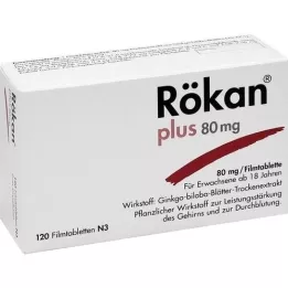 RÖKAN Tabletki powlekane Plus 80 mg, 120 szt