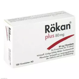 RÖKAN Tabletki powlekane Plus 80 mg, 120 szt