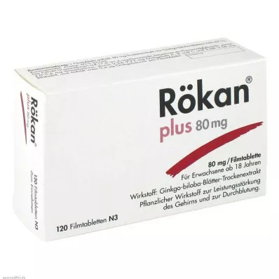 RÖKAN Tabletki powlekane Plus 80 mg, 120 szt
