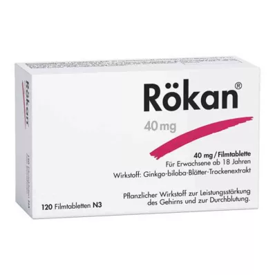 Rökan 40mg (120 sztuk) Rökan 40mg (120 sztuk)