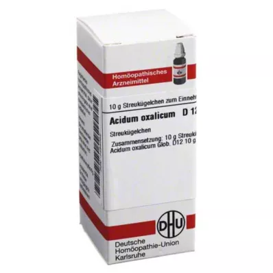 DHU Acidum oxalicum D 12 globulek, 10 g DHU Acidum oxalicum D 12 globulek, 10 g