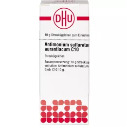 ANTIMONIUM SULFURATUM aurantiacum C 10 globulek, 10 g