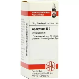 APOCYNUM D 2 globulki, 10 g