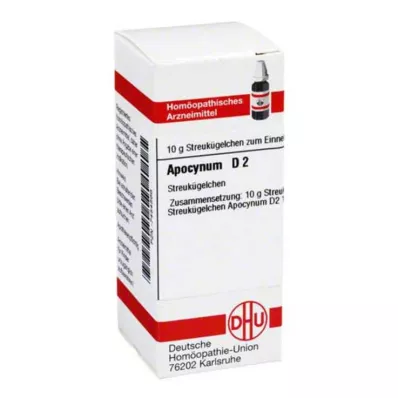 APOCYNUM D 2 globulki, 10 g