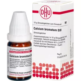 CALCIUM BROMATUM D 30 kulek, 10 g