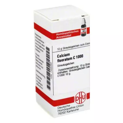 CALCIUM FLUORATUM C 1000 globulek, 10 g