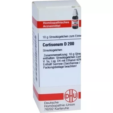 CORTISONUM D 200 globulek, 10 g
