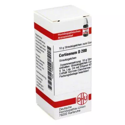 DHU Cortisonu D 200 globulek, 10 g