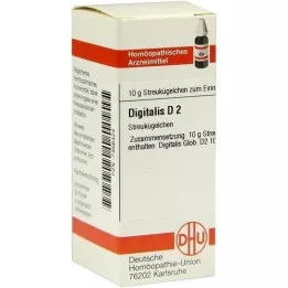 DIGITALIS D 2 globulki, 10 g