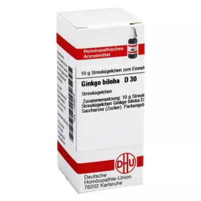 DHU Ginkgo biloba D 30 kulek, 10 g DHU Ginkgo biloba D 30 kulek, 10 g