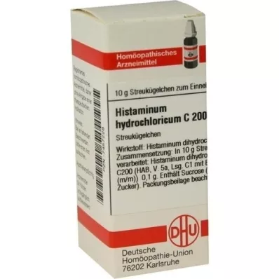 HISTAMINUM hydrochloricum C 200 globulek, 10 g