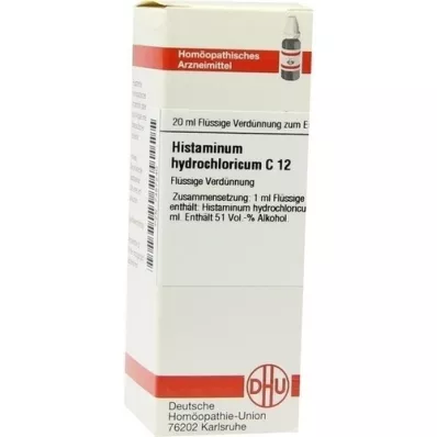 HISTAMINUM hydrochloricum C 12 rozcieńczenie, 20 ml