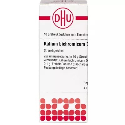 KALIUM BICHROMICUM D 1000 globulek, 10 g