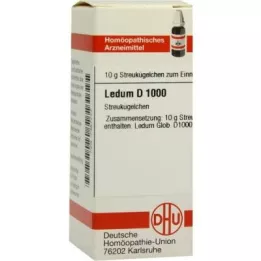 LEDUM D 1000 globulek, 10 g