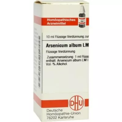 ARSENICUM ALBUM LM I Rozcieńczenie, 10 ml ARSENICUM ALBUM LM I Rozcieńczenie, 10 ml
