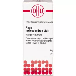 RHUS TOXICODENDRON LM II Rozcieńczenie, 10 ml