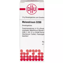 MALANDRINUM D 200 globulek, 10 g