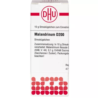 MALANDRINUM D 200 globulek, 10 g