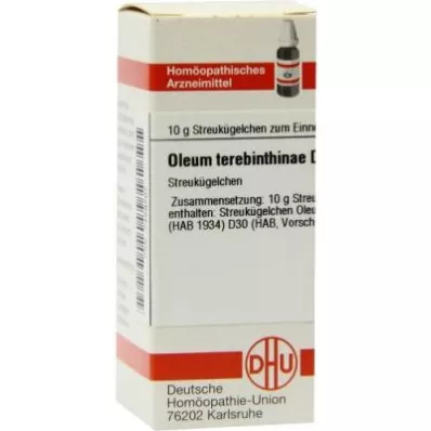 OLEUM TEREBINTHINAE D 30 kulek, 10 g