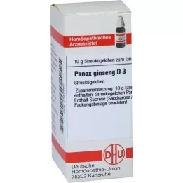 PANAX GINSENG D 3 globulki, 10 g