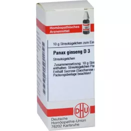 PANAX GINSENG D 3 globulki, 10 g