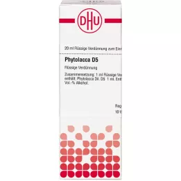 PHYTOLACCA Rozcieńczenie D 5, 20 ml